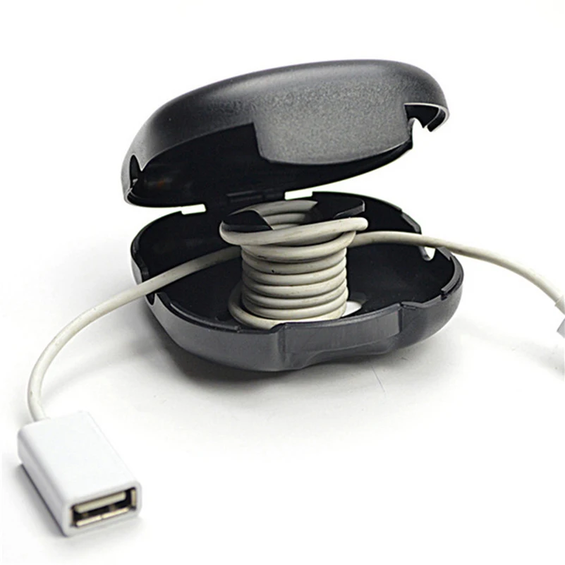 Портативный кабель шнур провод органайзер USB линия руководство обёрточная бумага для наушников гарнитура для рабочего стола путешествия