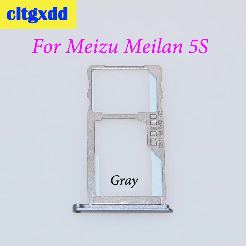 Cltgxdd держатель слота для сим-карты для meizu meilan 5S M5s 3S M3S слот карты Micro SD лоток гнездо адаптер Замена Ремонт Запасные части