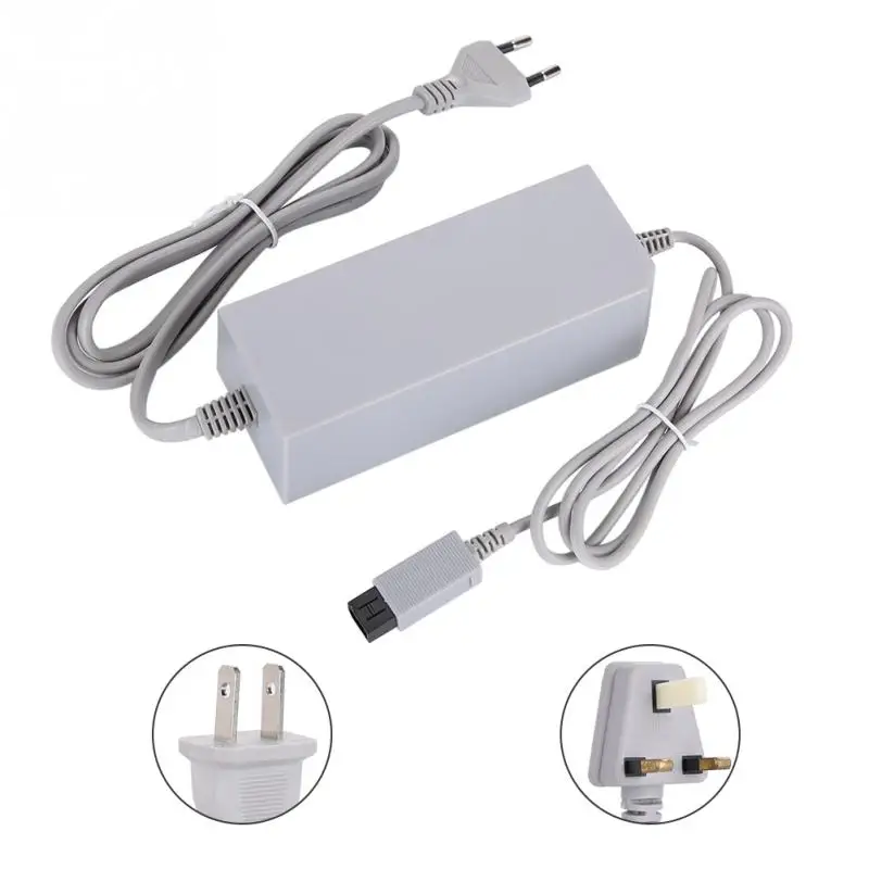 100 240 В AC адаптер питания для игровой консоли Nintendo Wii многократное зарядное