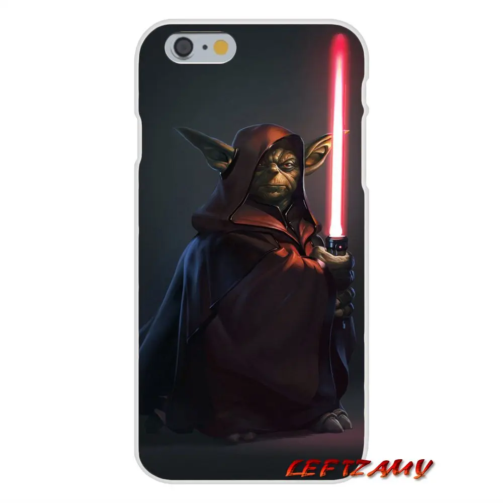 Для iPhone X XR XS MAX 4 4S 5 5S 5C SE 6 6S 7 8 Plus Star Wars Master Yoda аксессуары чехлы для телефонов |