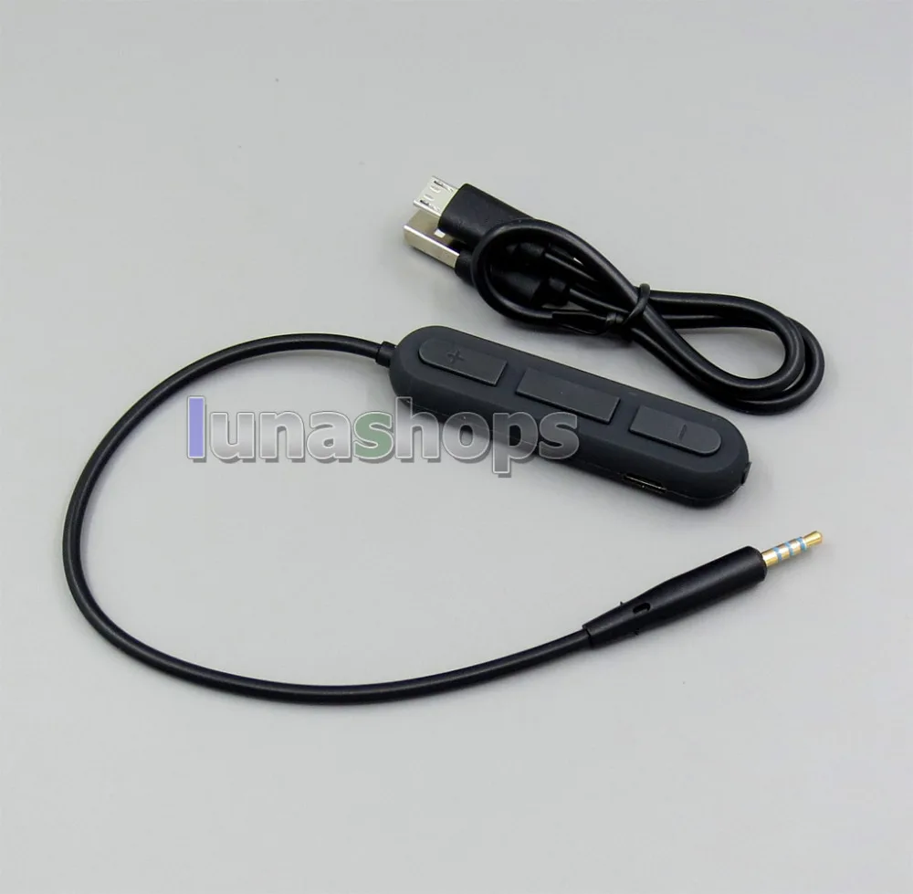 

Bluethooth Mic Remote Cable For Audio Cable AE2 QC25 OE2 QC35 OE2i Cord Headset Headphone LN006186