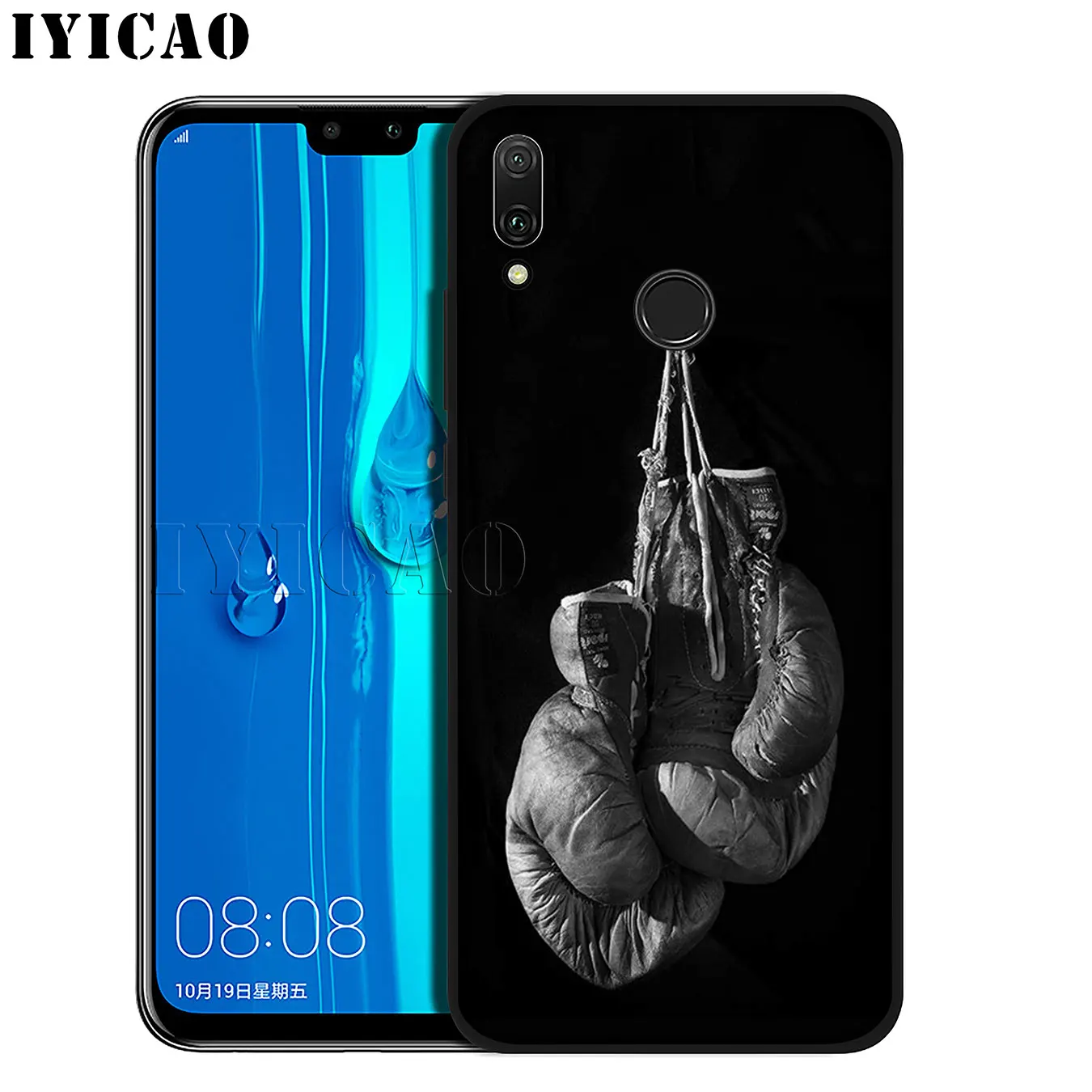 IYICAO Cartoon Boxing Girl Gloves Pattern tpu Soft Case for Huawei Mate 30 20 10 Pro Nova 5I 5T 5 4 4E 3i 3 2i Lite Smart |