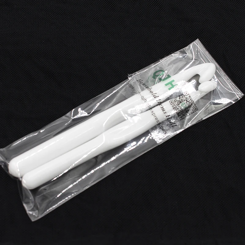 2 шт. пластиковые крючки для вязания 10/12 мм|handled crochet hooks|crochet needle hookscrochet knitting needles |