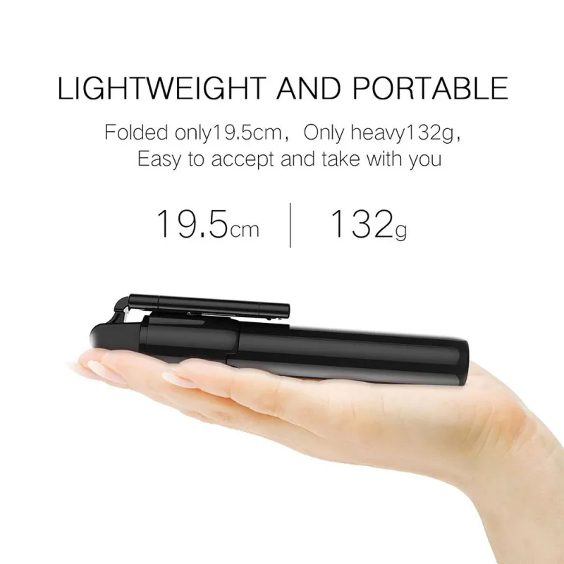 Mini Foldable Bluebooth Selfie Stick Universal Tripod Extendable Monopod For iPhone X XR SamSung S8/S9 Xisomi 9/8 HuaWei P20/30 |