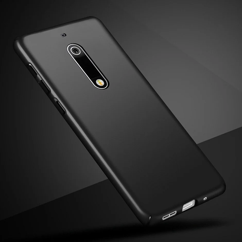 Жесткий пластиковый матовый чехол из поликарбоната для NOKIA 5 2 дюйма роскошный