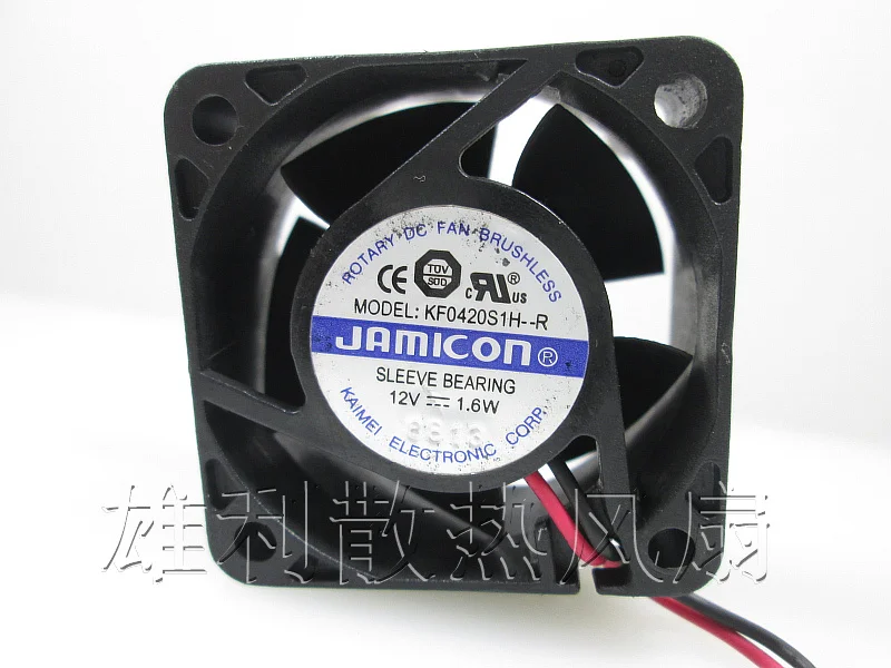 Оригинальный вентилятор охлаждения JAMICON KF0420S1H-R 12В 1 6 Вт 4 см 4020 холмов UPS |