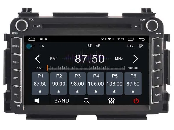 Android 6.0 CAR Audio DVD player FOR HONDA VEZEL gps car Multimedia head device unit receiver support 4G BT WIFI | Автомобили и