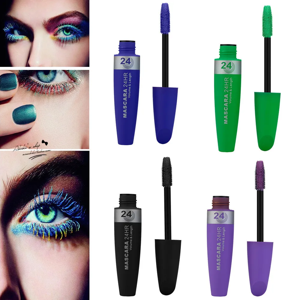 

New Long Curling Fiber Lash Mascara Waterproof Mascara For Eyelash Extension Black Thick Lengthening Eye Lashes Cosmetics 5.9