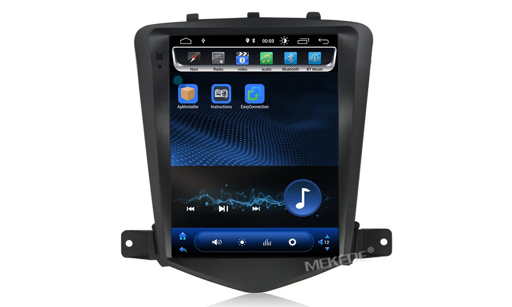 MEKEDE 10," DSP Android 9,0 4 ядра автомобиля gps для Chevrolet Cruze 2008-2011 без DVD с стерео Авто Радио Аудио головное устройство DAB