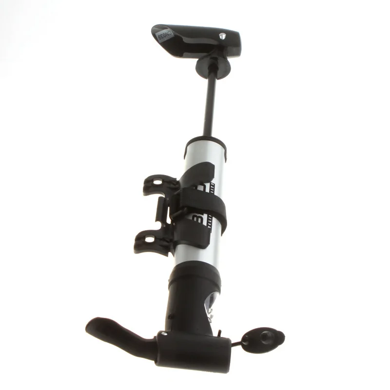 Portable Mini Aluminum Alloy Bicycle Pump with Adapters Bicicleta Mountain Bike Inflatable Air MTB Cycling Parts | Спорт и