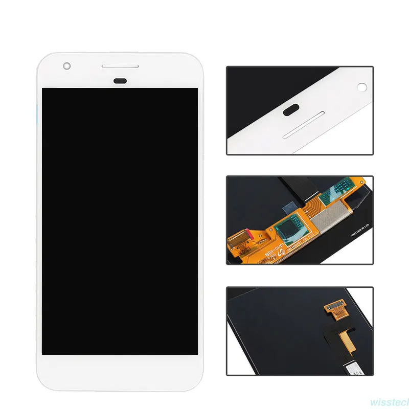 ЖК дисплей для HTC Google Pixel 1 Nexus S1 сенсорный экран дигитайзер черный без рамки сборка