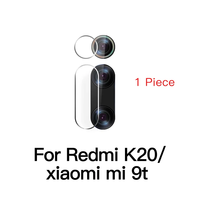 For xiaomi mi 9t PZOZ для Xiao mi Pocophone F1 mi A2 9t Red mi Note 5 6 7 K20 Pro задняя камера объектив Защитная пленка Закаленное стекло Защитная пленка - Цвет: For xiaomi mi 9t