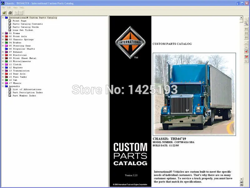 Международный каталог запчастей для грузовиков|parts catalogue|international truckelectronic parts