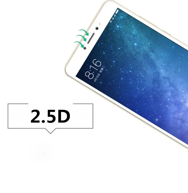 Для Xiaomi mi max 2 стекло закаленное MOFi оригинал для max2 защитная пленка полное