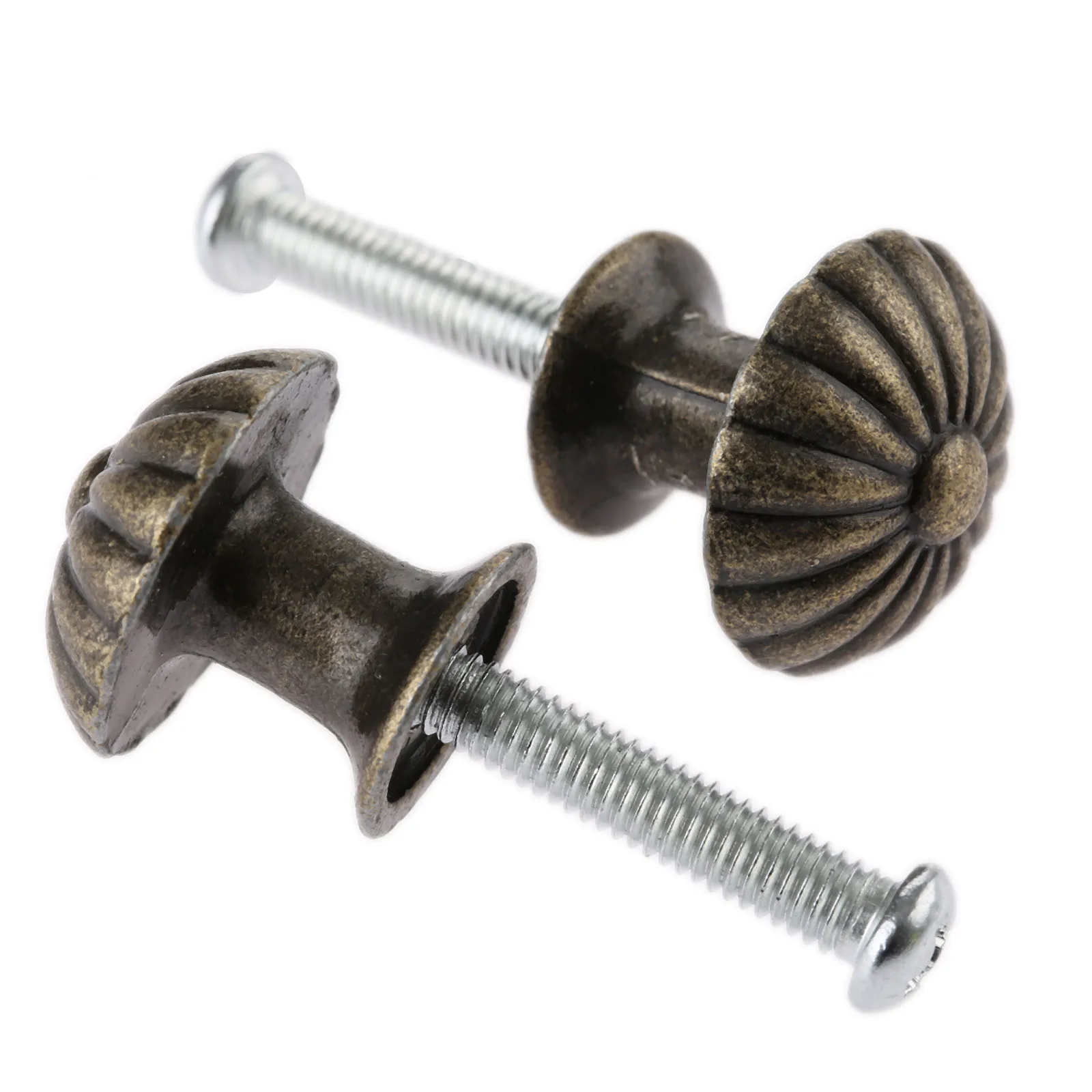 2 шт. антикварные подвески из мебельные ручки круглый шкаф тянуть декоративные