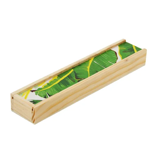 4 шт./лот сублимационный чистый пенал MDF ручной работы деревянный для ручек