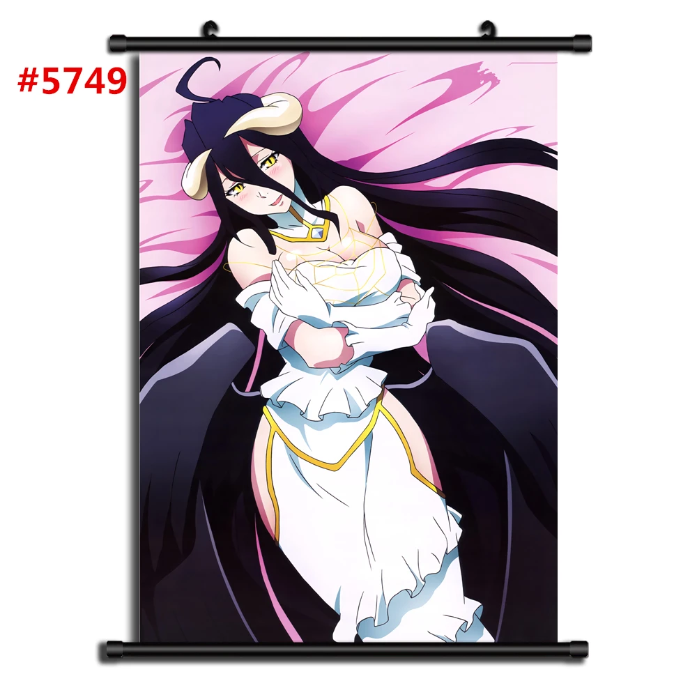 5749 Overlord Anime Manga Wall Poster Scroll Home Decoration Wall Art - Цвет: 5749