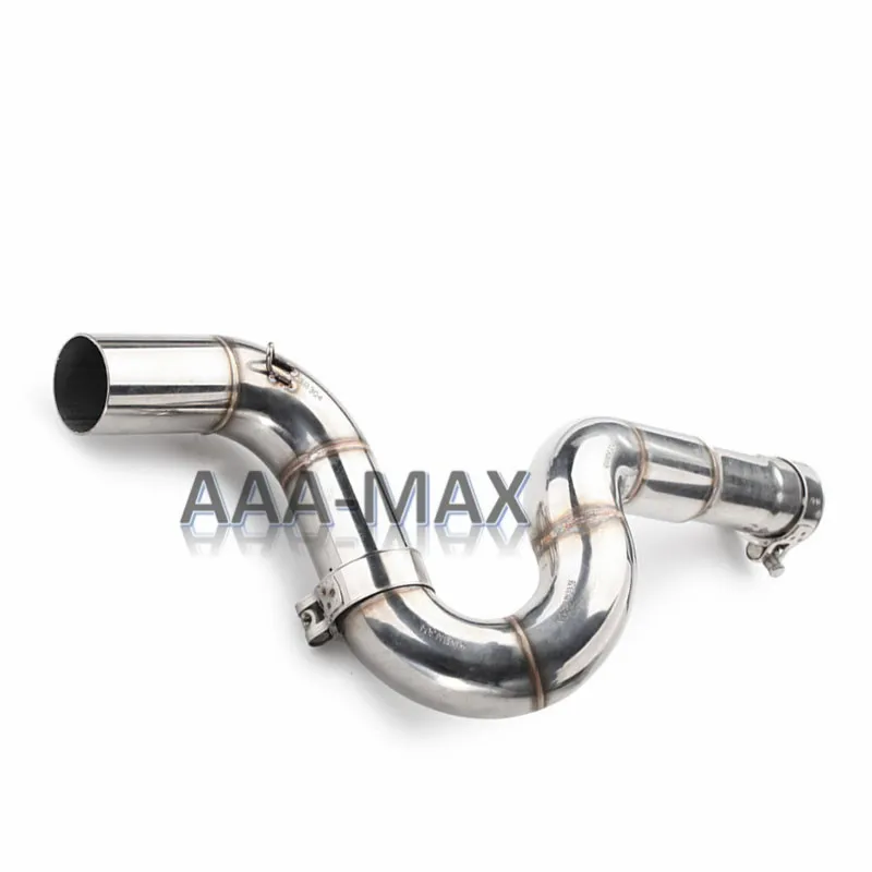 

Slip-on 51mm Motorcycle Exhaust Middle Link Pipe Connection Tube For Benelli TRK 502 TRK502 2015 2016 2017 2018 Escape Moto