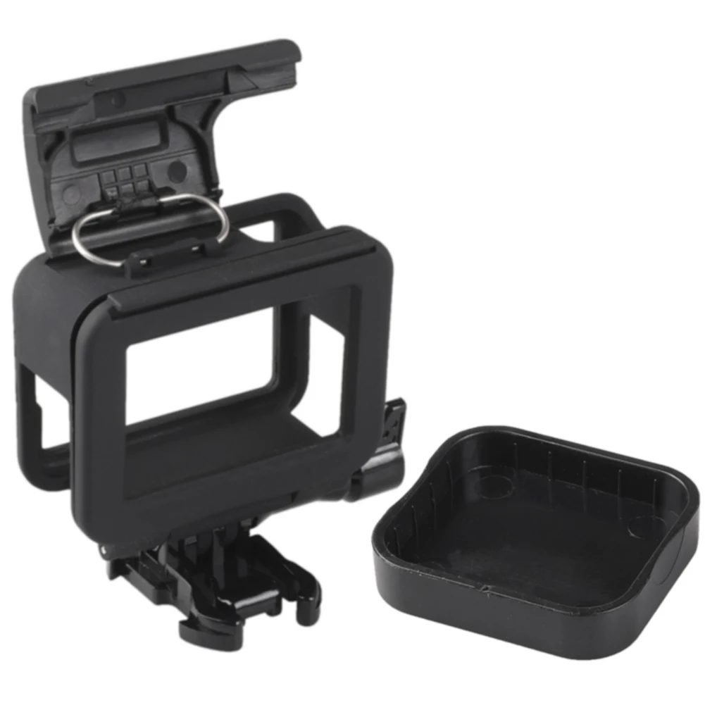 Multifunctional Camcorder Housing Lightweight With Lens Cover Border Mount Protective Plastic Camera Frame Set For Gopro Hero 5 |