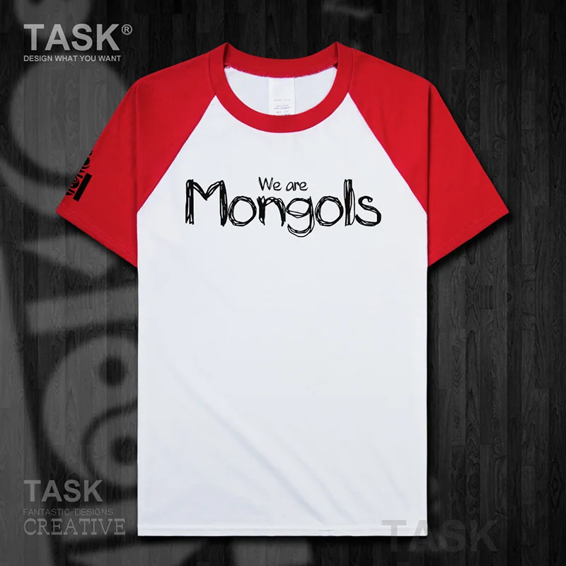Mongolia MNG Mongol монгольский элемент мужская футболка Топ Футболка с коротким рукавом