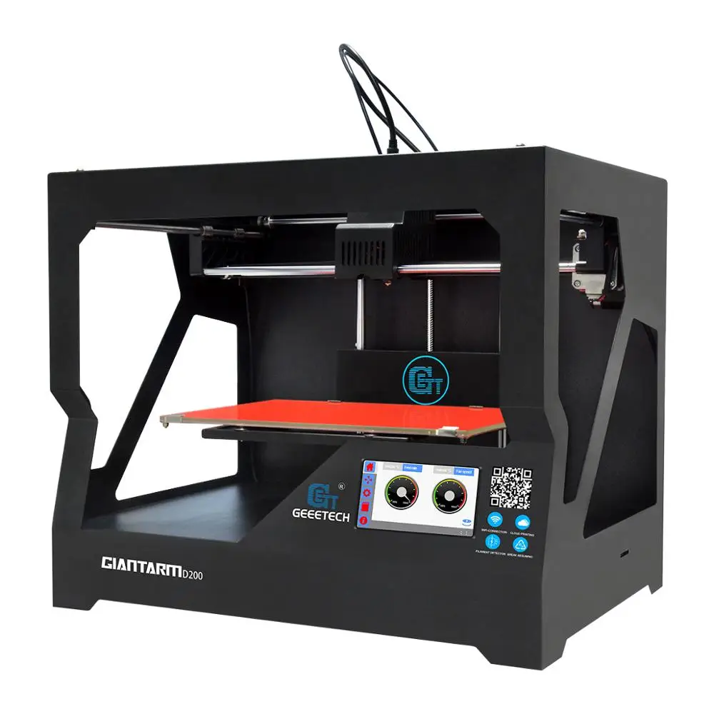 Последние Geeetech GiantArm D200 3d принтер подключение нити обнаружения отключения питания Функция