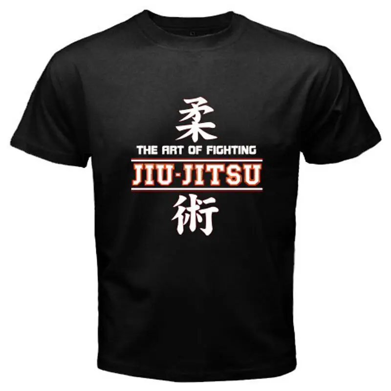 Новинка Jiu Jitsu Ju Япония Единоборства Мужская Черная Футболка размер S до 3XL | одежда