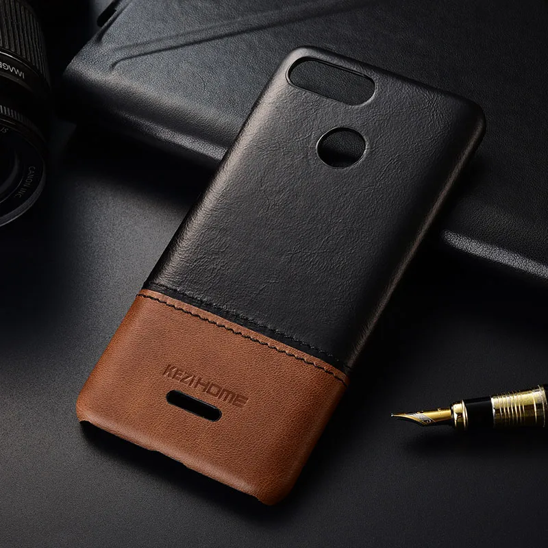 Чехол для Xiaomi Redmi 6 KEZiHOME, роскошный, хитовый цвет, натуральная кожа, твердая задняя крышка, Капа для Redmi 6 5,45 '', чехол для телефона s