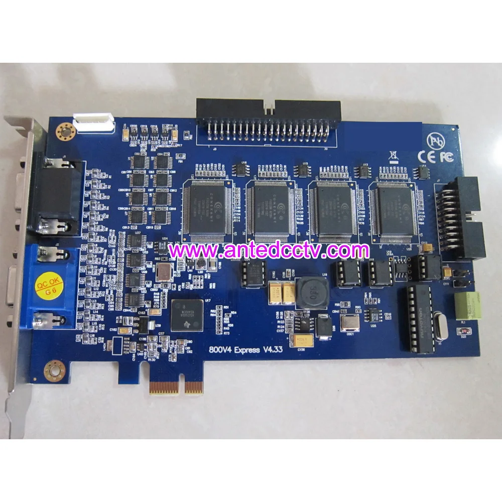 Камера видеонаблюдения GV 800 dvr карта PCI E V8.5 V8.6 16CH видеозапись|dvr card|gv cardvideo surveillance card