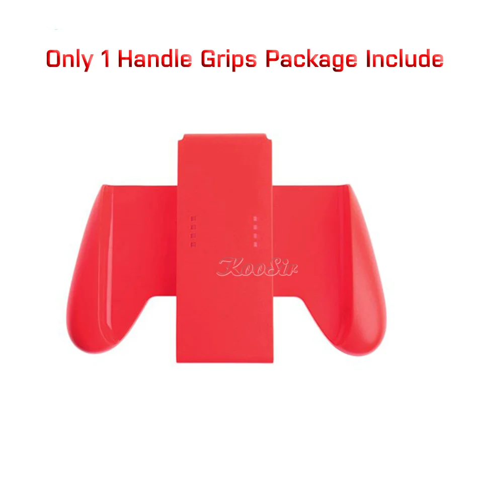 Only Handle Grips 11 в 1, аксессуары для переключателей, джойстик, джойстик, рулевые колеса, ручки, силиконовый чехол, аналоговые колпачки для nintendo Switch - Цвет: Only Handle Grips