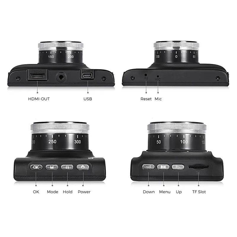 AfmoDVR Автомобильный видеорегистратор видеокамера камера HD 1080 P ночного видения