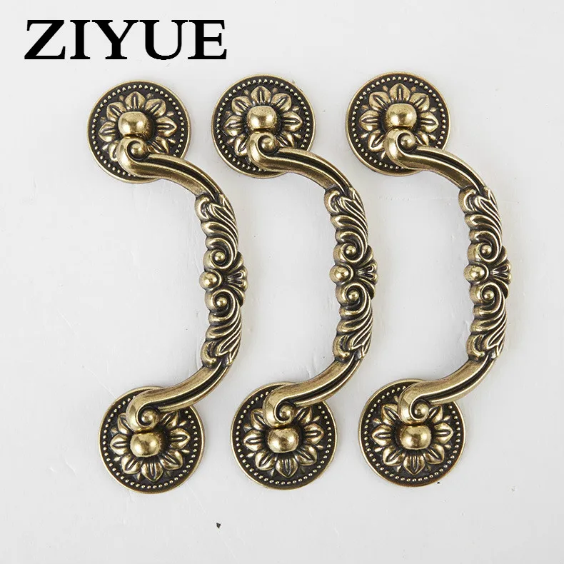 2 шт./лот бесплатная доставка античный Европейский цинковый сплав бронзовый цвет