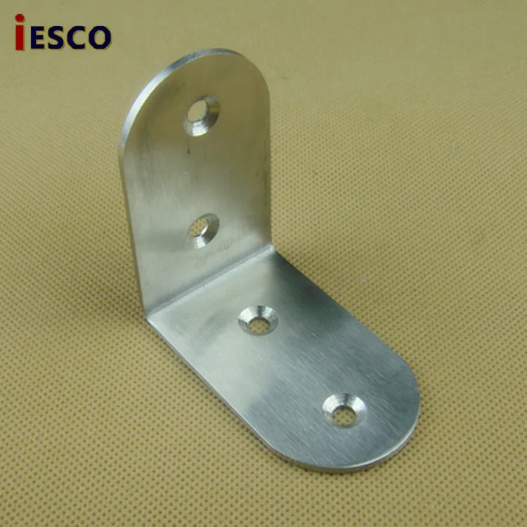 38 широкий толстый нержавеющая сталь угла 90 градусов правой угловой кронштейн