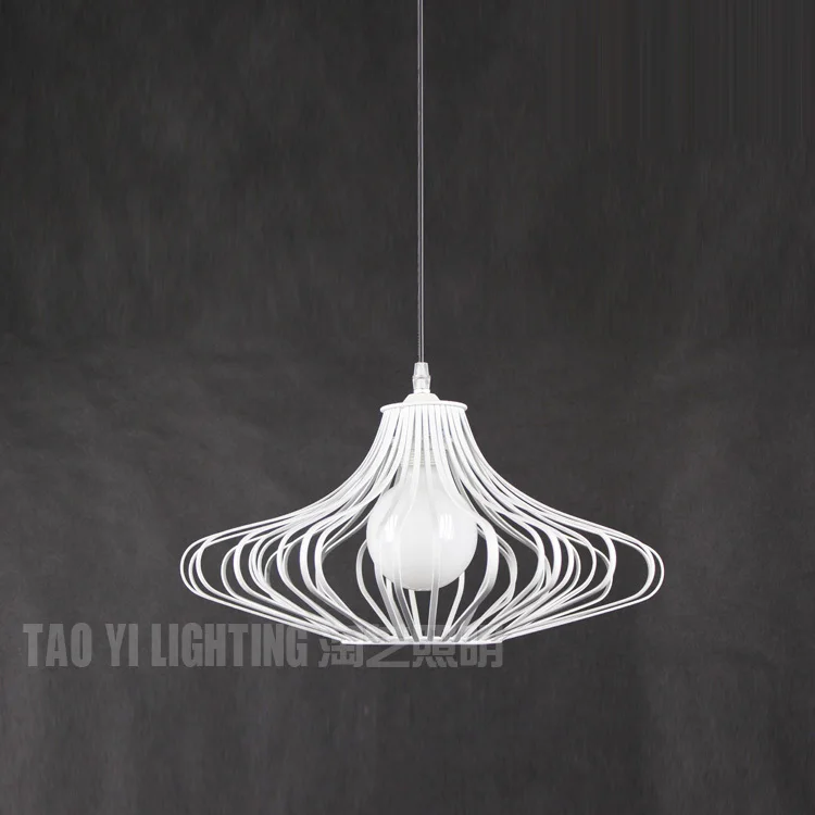 Современная 16 &quotкартина металлическая клетка столовая подвесной светильник