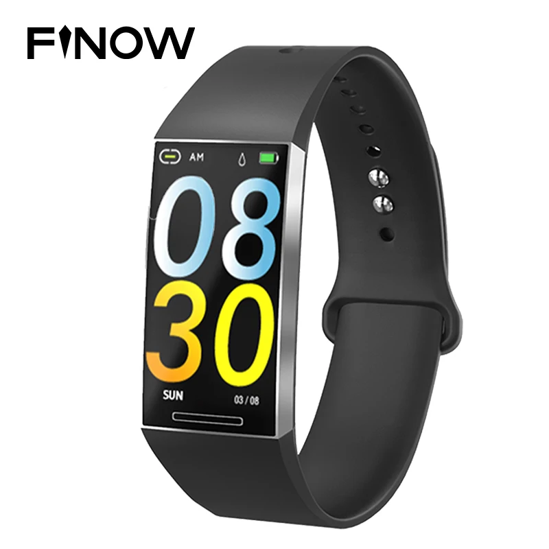 Finow S18 Смарт часы IP67 Водонепроницаемый сердечного ритма крови Давление