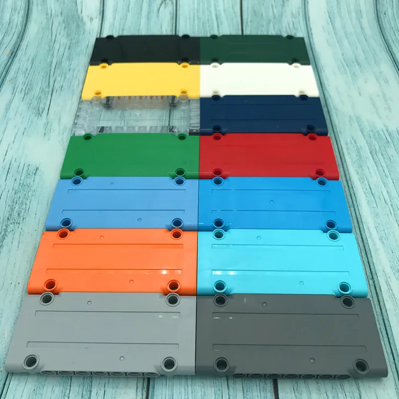 4 шт./лот 13 цветов высокотехнологичные детали MOC панели 1x5x11 детские строительные