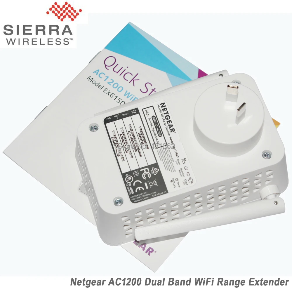 Двухдиапазонный удлинитель NETGEAR 11AC 1200 Мбит/с 802.11ac (300 + 900 Мбит/с)|Сетевые адаптеры c