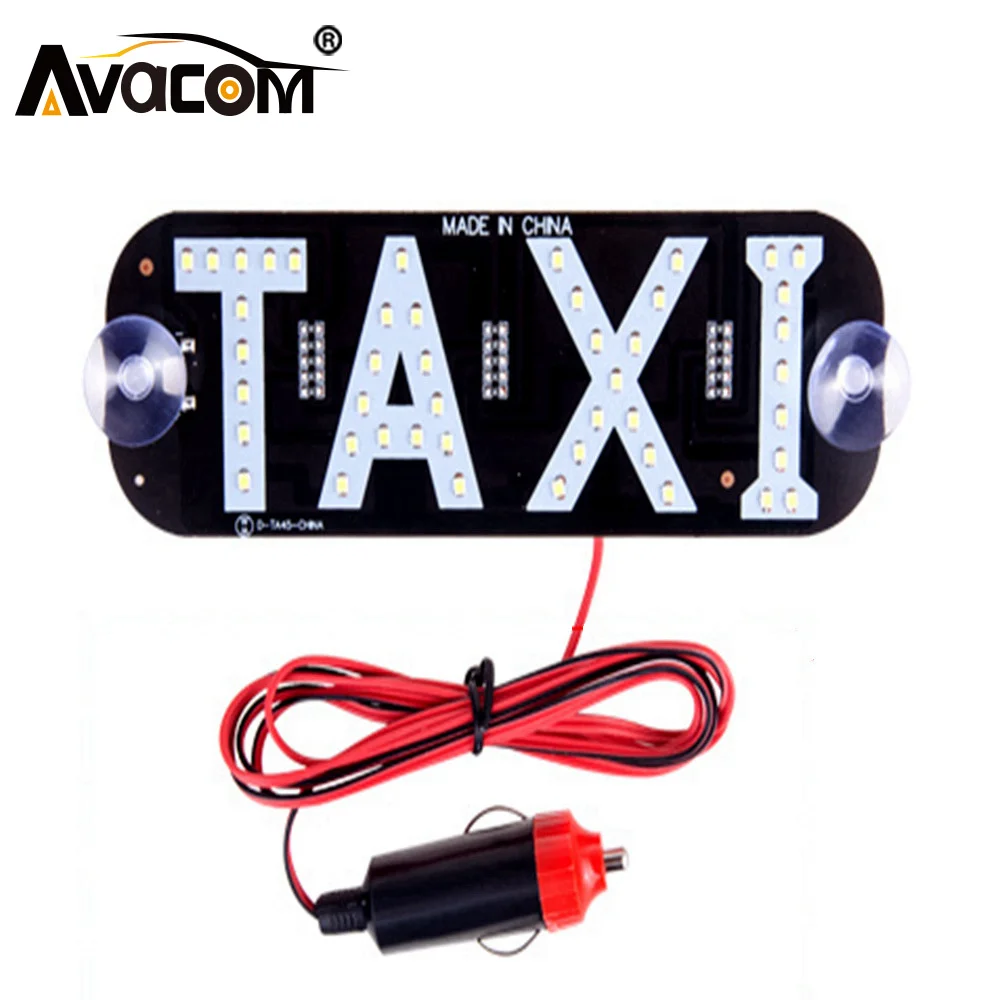 Avacom 1 шт. светодиодный Uber дисплей свет 12 В лобовое стекло автомобиля сигнальная
