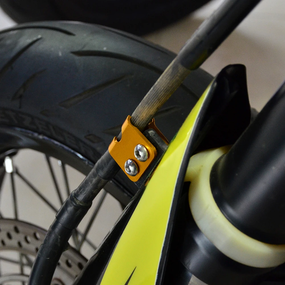 Держатель зажима для переднего тормоза Suzuki RM85 RM125 RM250 RMZ250 RMZ450 RMX450Z DRZ400SM 01 2017 RM 85 125 250