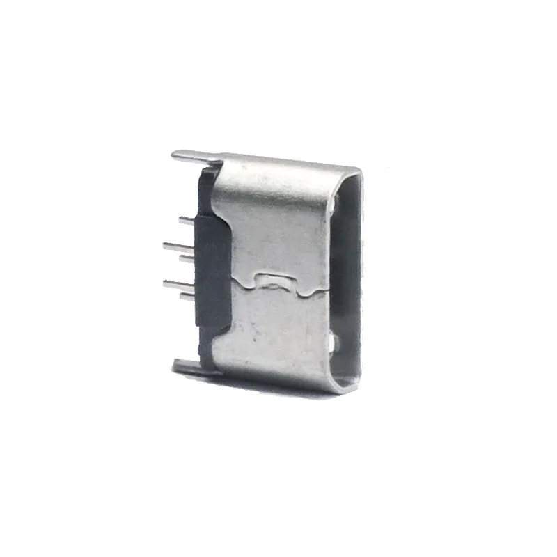 20 шт./лот USB 180 градусов 5 Pin Разъемы плоский разъем Micro пластиковый корпус Jack Tail Sockect