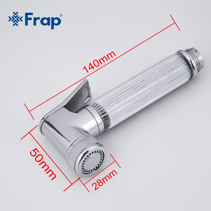 Хромированный ручной спрей для биде Frap в современном стиле насадка душа из АБС