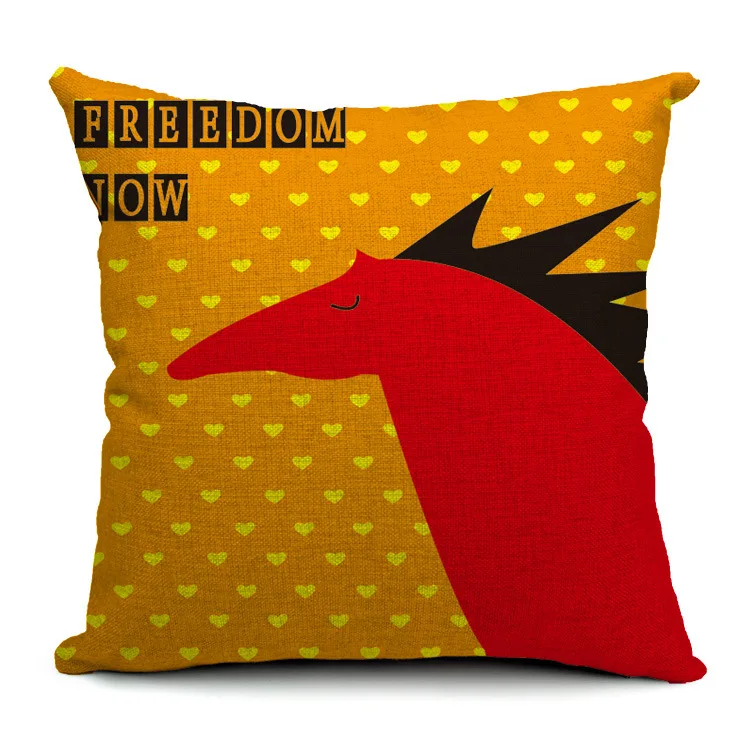 Горячая Распродажа наволочки стильная футболка с изображением персонажей