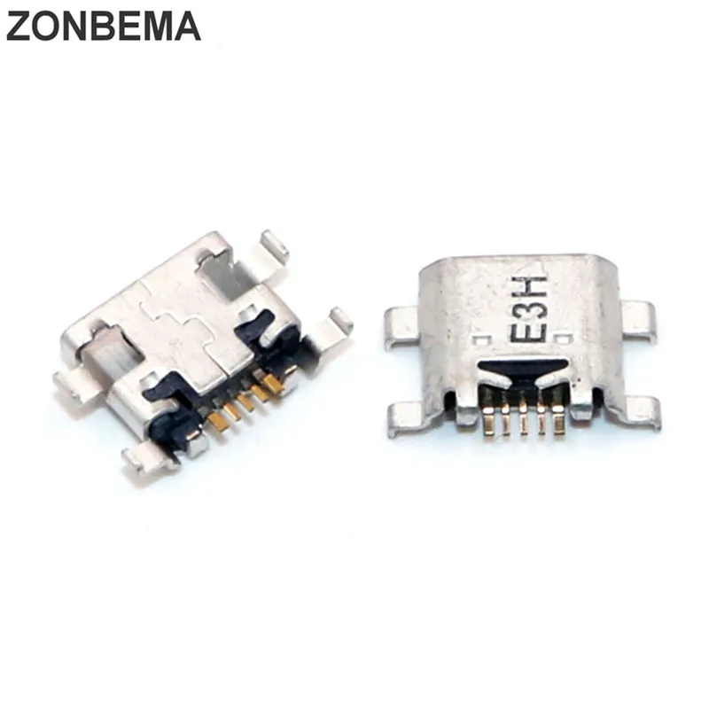ZONBEMA 2 шт./лот оригинальный разъем Micro USB для зарядки док станция Huawei P7 P8 LITE(2017) PLAY 5C