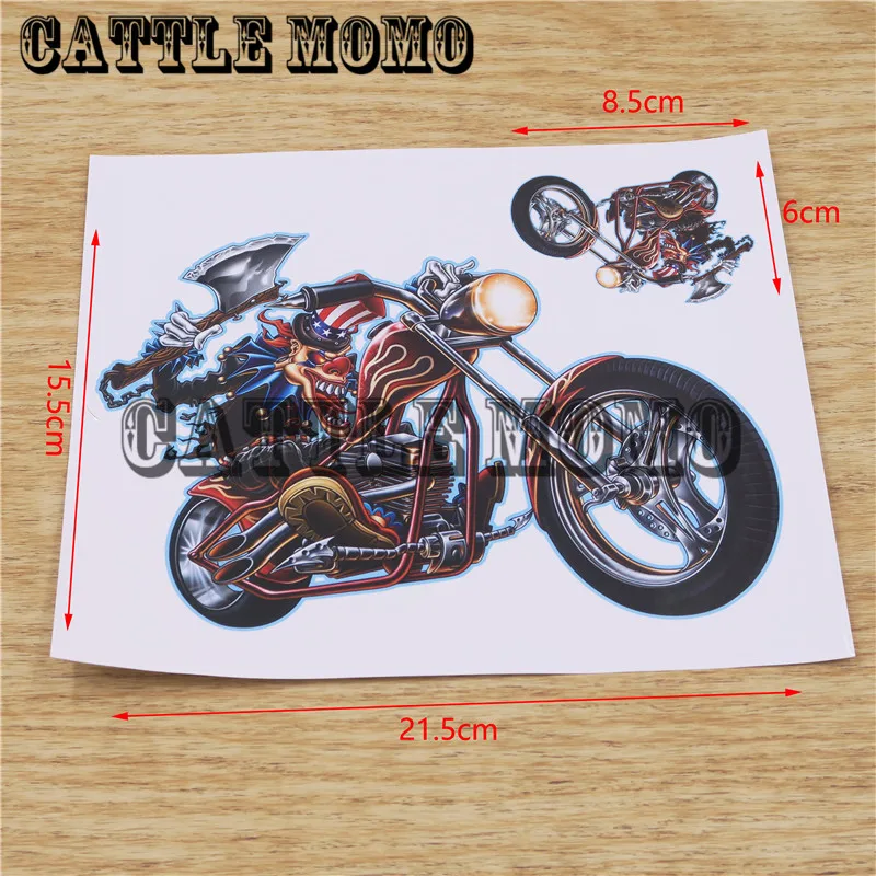 

Motorcycle Decals Stickers Spider Riders Decals For fuel tank Decals Sticker