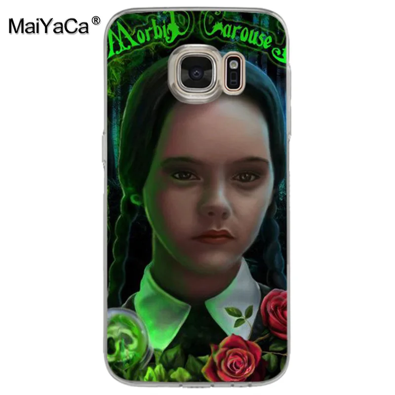 MaiYaCa среда Addams семейный Топ подробный популярный чехол для телефона samsung galaxy s8 s7