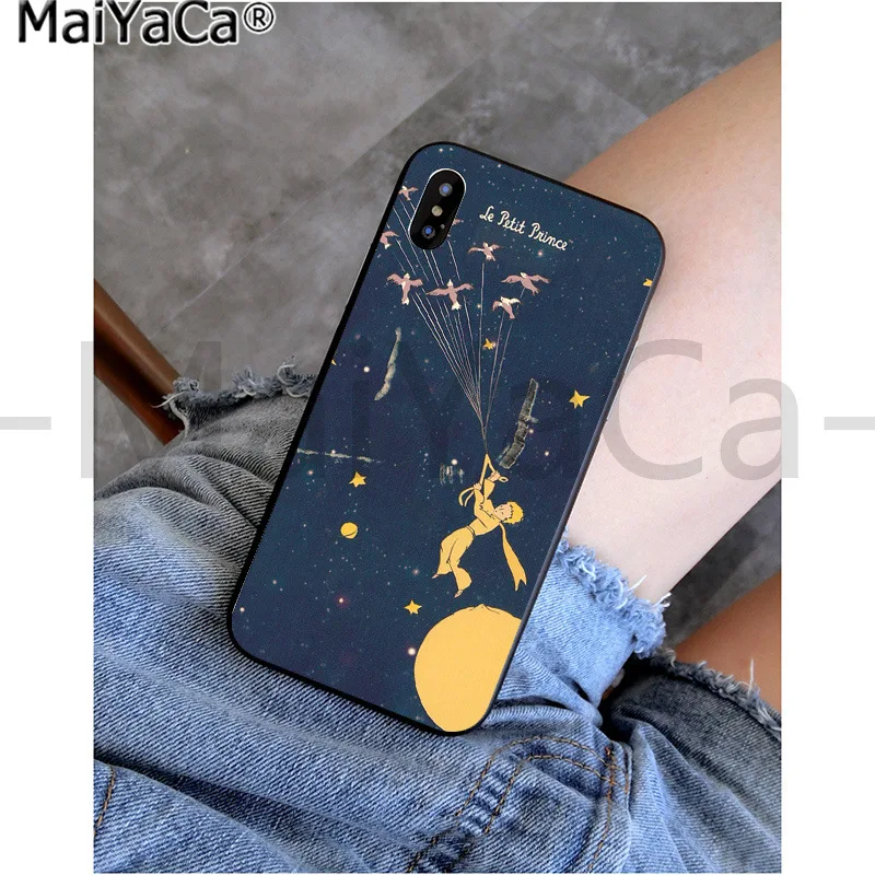 MaiYaCa Lovely the Little Prince fox Pattern Phone Cell Case for Apple iphone 11 pro 8 7 66S Plus X XS MAX 5S SE XR | Мобильные