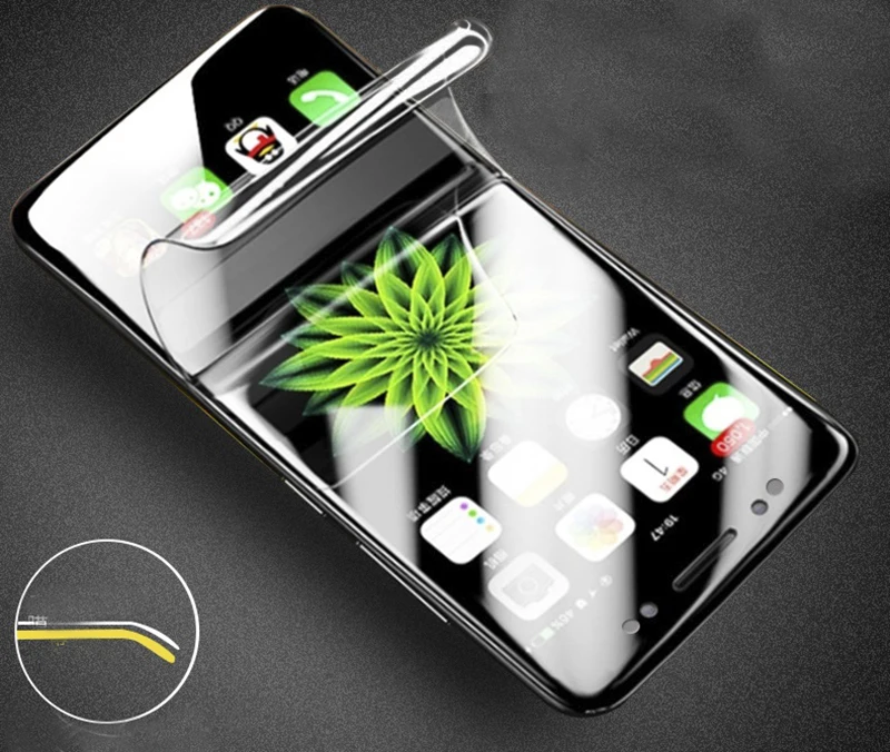 3D Nano (не закаленное) полное покрытие Защита экрана для samsung Galaxy S6 s7 Edge Примечание 8