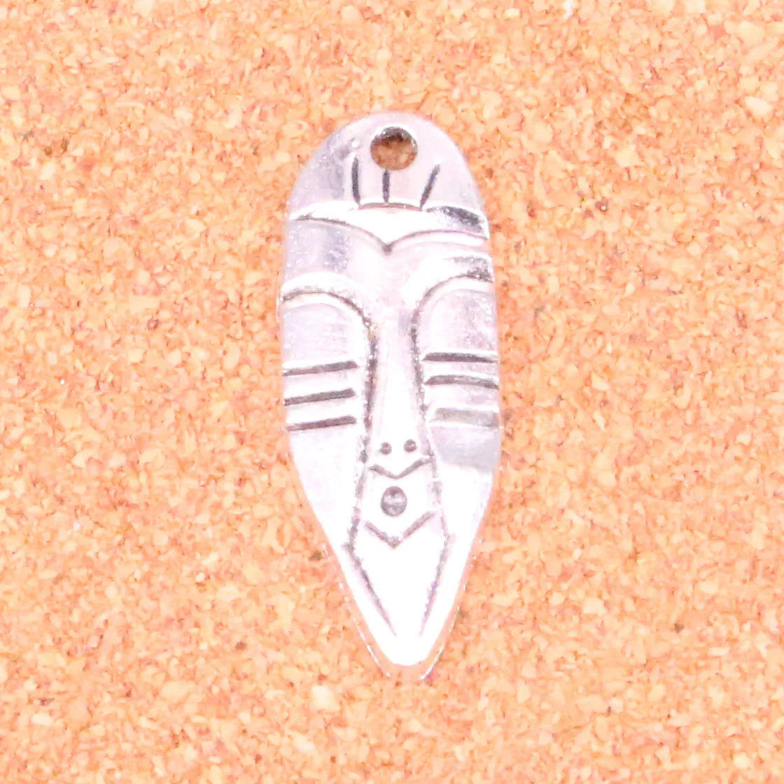 Подвески tiki tribal mask для изготовления антикварных изделий винтажное тибетское
