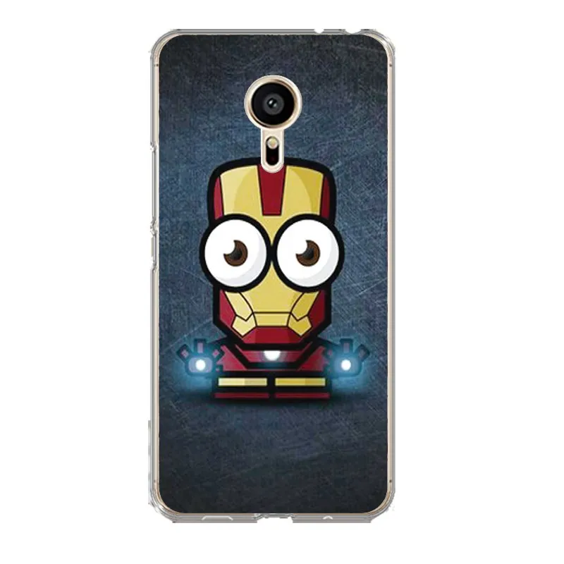 QMSWEI TPU Soft Phone Case For Meilan MX6 pro6 u10 u20 E2 m3 M5 M5s metal note3 ClearPainted Superman Zombie Cover Free shipping |