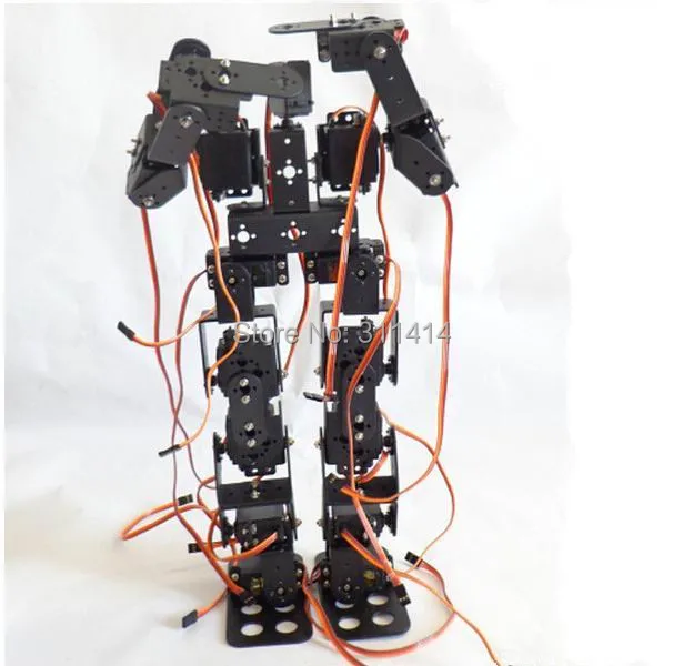 1 комплект 17DOF Biped Роботизированный учебный набор роботов сервоприставка