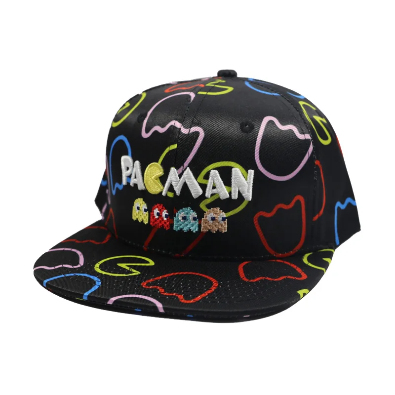 Игровая шапка Pac Man бейсболка Pacman мультяшная Повседневная для взрослых в стиле